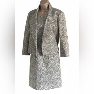 Michael Kors Leopard Print  Matching Blazer & Dress